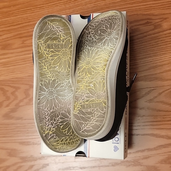 EUC Skechers Women's BOBS D Vine Black Shoes Size 8 - Picture 10 of 13